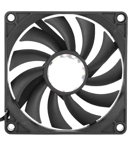 Amazon.com: 2Pcs DC 5V 8010 Fan Dual Ball Bearings 80mm 10mm 3D